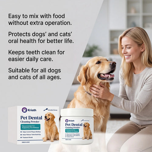 Dog Dental Cleaning Powder – Plaque, Tartar & Fresh Breath
